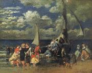 Return of a Boating Party, Pierre Renoir